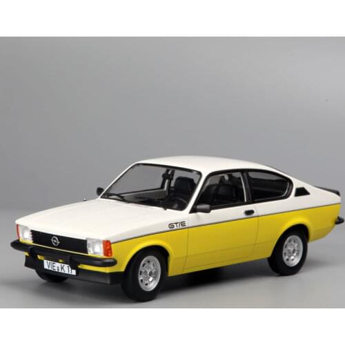 Diecast 1:18 Opel Kadett 1977 Alloy Car Model Adult Collection Souvenir Ornaments Display Vehicle Toys Gift Decoration