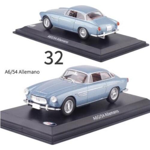 Diecast 1:43 Scale Alloy Metal Classic Allemano Racing Rally Car Model Vehicle Toy F Collection Display Decoration Souvenir Gift