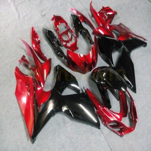 Motorcycle Fairing hull for GSX-R1000 2009 2010 2011 2012 2013 2014 2015 2016 2017 K9+Bolts+Injection mold red black