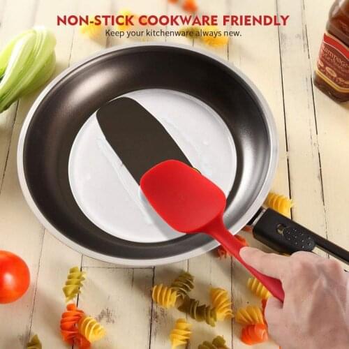 2020 new hot sale Silicone scraper four-piece set Cream knife set One silicone spatula combination 4 piece set