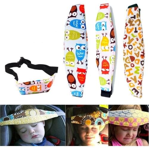 Adjustable Child Kids Safety Car Seat Travel Sleep Aid Head Strap Support Safety Belt