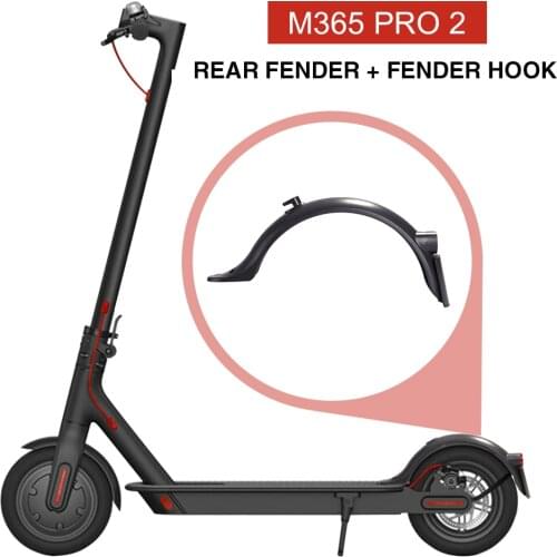 For Xiaomi Scooter Rear Mudguard Bracket Electric Scooter Mud Fender Guard Skateboard Fenders for Xiaomi M365 PRO 2 Accessories