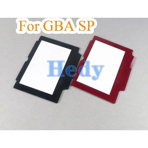 100pcs Replacement LCD screen protection panel for GBA SP Plastic screen Lens For Nintendo Game Boy Advance GBA SP