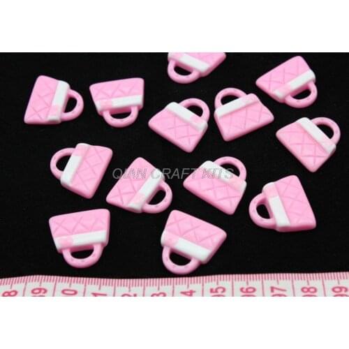 200pcs mix color Kawaii Hand Bag mixed colors Cabochons 23mm free shipping