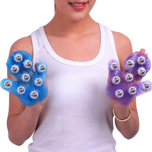 9 Roller Ball Body Massage Muscle Pain Relief Relax Massager For Shoulder Buttocks Tool Neck Leg Back Massager Body Health Care