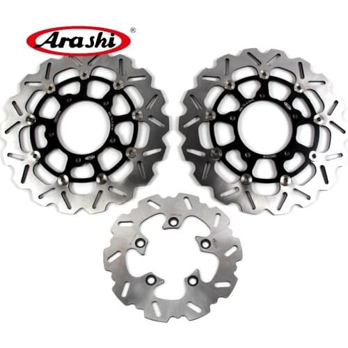 Arashi 1 Set For SUZUKI GSX R 600 2006-2007 CNC Front Rear Brake Disc Disks Rotors GSXR600 GSX600R GSXR GSX-R 600 2006 2007
