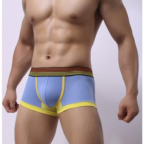 DENNYLITER 3pcs New Arrival U Convex Soft Modal Men Underwear Men Ropa Interior Hombre Boxershorts Men Boxer Para Hombre L-3XL