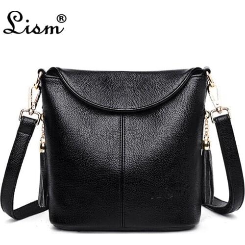 Hot Leather Luxury Handbags Women Bags Designer 2019 Women Messenger Bags Bolsa Feminina Sac a main Femme Ladies Shoulder Bag