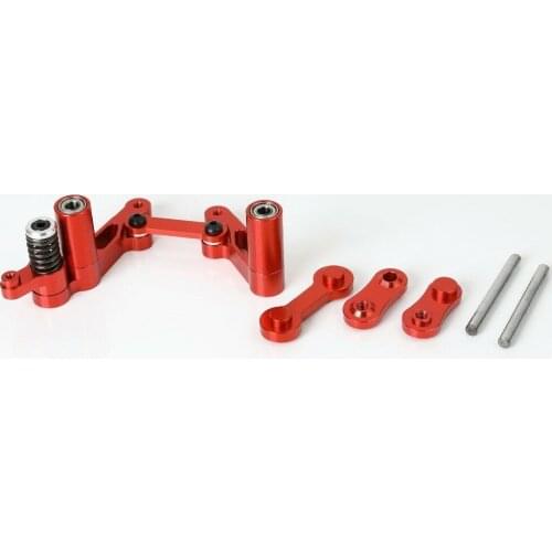 CNC Alloy Steering set Fits 1/5 hpi baja 5b km rovan free shipping