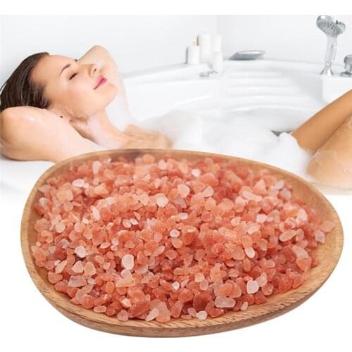 New 250g/Bag Rose Bubble Bath Powder Foot Bath Crystal Mud Body Foot Skin Care Relax SPA Bath Salt Exfoliation Scruber
