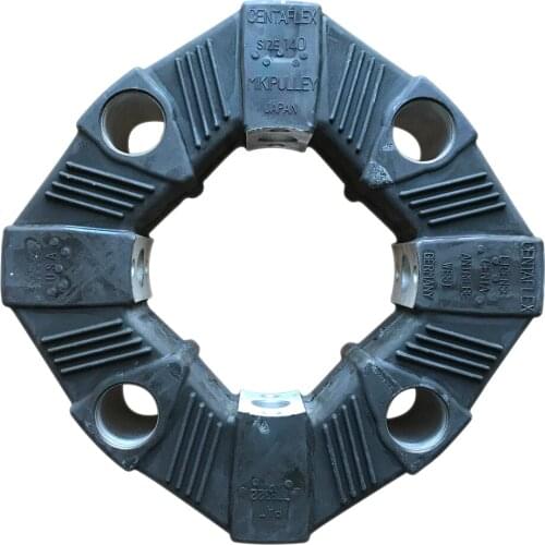 Centaflex coupling excavator part drive SIZE 140 Japan mikipulley rubber coupling PAT778322 ( CF-A-140-S0-1360)Through hole