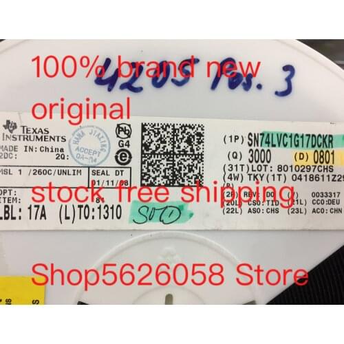 SN74LVC1G17DCKR SOT23-5 100% new original freeshipping STOCK 50PCS-3000PCS/LOT
