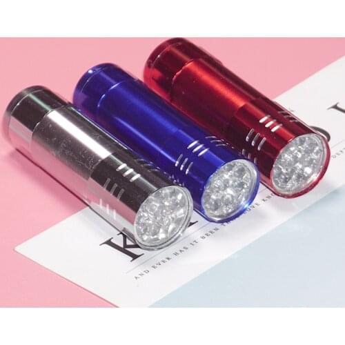 UV Flashlight Ultra Violet Torch Light Lamp DIY Epoxy Resin Cure Adhesive Glue Jewelry Making Tools Currency Detector