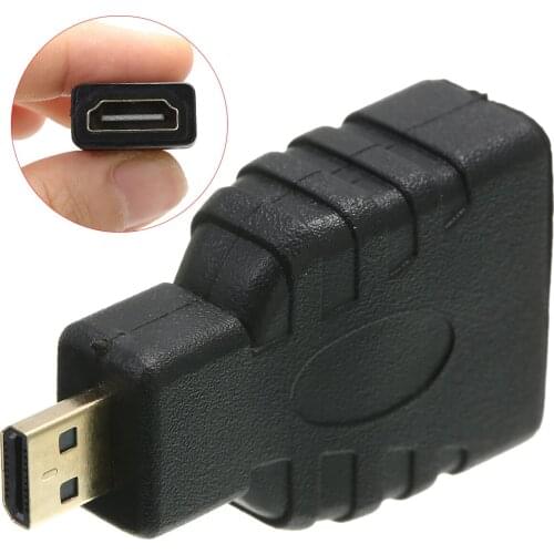 Universal Micro HDMI to HDMI Cable Converter Adapter Micro Type D Male to Type A Female Connector For TV LCD HDTV