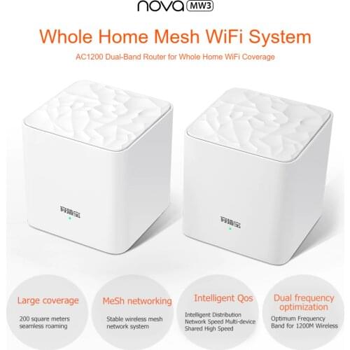 Tengda Mw3 Home Wireless Wifi Bridge Dual-Band Wifi Full Coverage Router App Remote Management