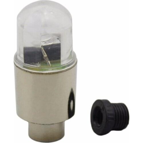 Colorful LED Flash Light Bicycle Bike Tyre Tire Wheel Valve Cap Lamp Hot Sale