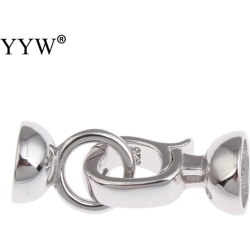 YYW Snap Clasp New Fashion 22*7mm Clasps & Hooks Jewelry Findings For DIY Jewelry Bracelets Necklaces Making Jewelry Accessories