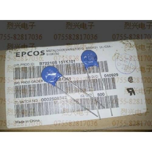 10pcs-30pcs/ S10K150 B72210S0151K101 Original new