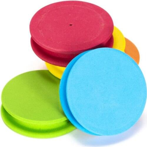 10pcs fishing line spools EVA foam main shaft color large material wire coil main thread winding subwire box