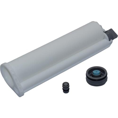 75ML Dual Cartridge Dispenser Tube Hose 10:1 Mix Ratio Two Part AB Epoxy Gun Cartridge for Double-Barrel 75ml Dispensing Guns