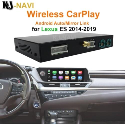 Wireless CarPlay for Lexus ES 2014-2019, with Android Auto Mirror Link AirPlay Car Play Functions
