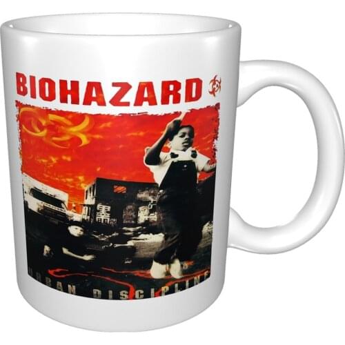 Biohazard Urban Discipline American Heavy Metal Mug Coffee Cup Coffee Mug Under Cup Octopus Shifter