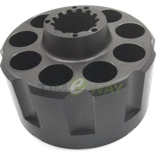 Cylinder Block YC35 - 6 Hydraulic Pump Parts for Repair Yuchai Excavator Walking Motor Parts