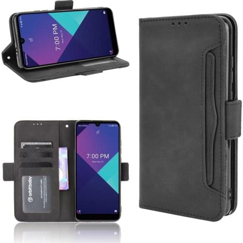 For Wiko Ride 3 Case 6.09 inch Multi-function card slot Leather Book Flip Design Wallet Cover For Wiko Ride3 Case