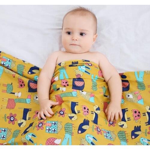 Toddler Baby Blankets New Double Layer Soft Coral Fleece Cotton Infant Swaddle Stroller Wrap Newborn Baby Bedding Blanket