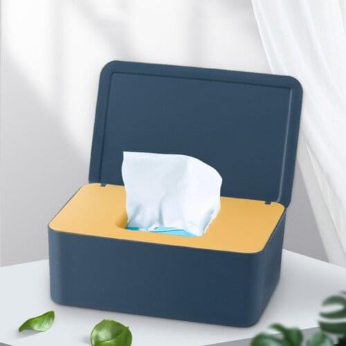 Wipes Dispenser Pouch Tissue Box With Lid Kitchen Supplies Tissue Paper Dispenser For Napkin Wet Wipe Storage Box Home Desktop