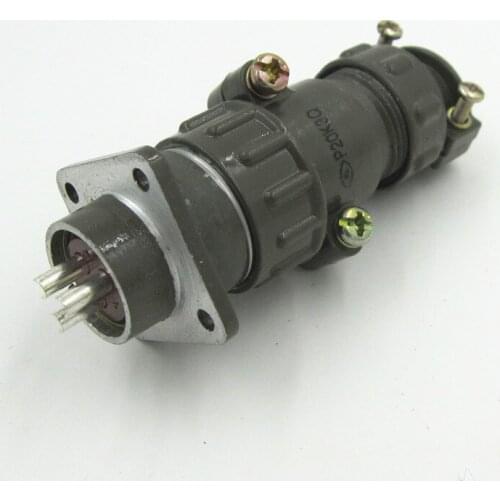 HAOGNCN Aviation Plug Socket 3 Core Round Connector P20K3Q P20J3A