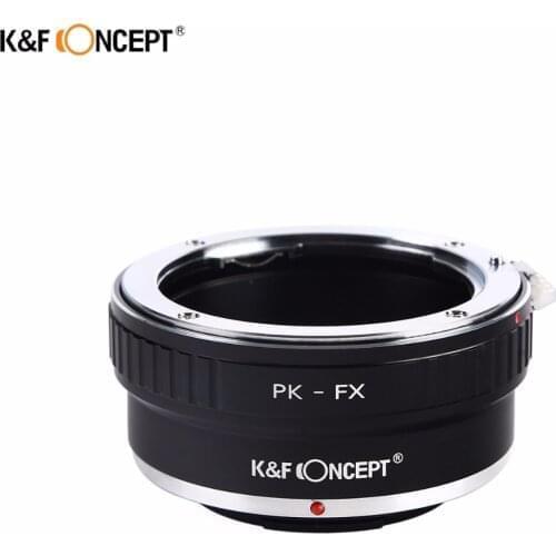 K&F CONCEPT PK-FX Camera Lens Adapter Ring For Pentax PK K Mount Lens to for Fujifilm X Mount Camera Fuji FX X-Pro1 X-E1 X-M1