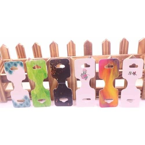 200pcs 2018 New Necklace Card Pendant/Hair Clicp DIY Necklace Card Custom Logo Jewelry Card 300gsm Paper Cardboard 90x35mm