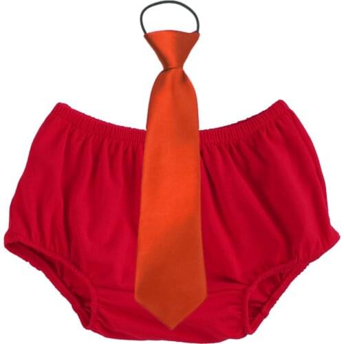 2pcs Infant Baby Boy Outfits Newborn Diaper Cover Pants + Necktie Photography Props Summer Casual Clothes Sets Baby Clothing Set