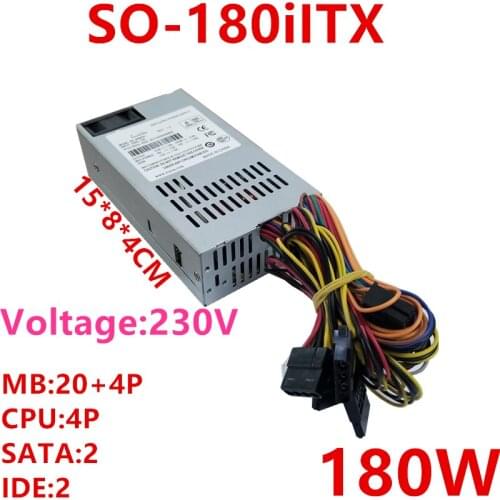 New Original PSU For Rosoa AIO Poss FLEX Small 1U Rated 180W Peak 250W Power Supply SO-180iITX