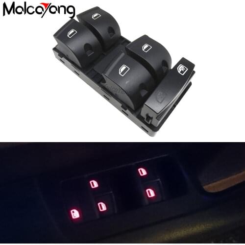 Master Power Window Switch Driver Side Lifter Button 4F0959851f For Audi A3 A6 C6 Sedan RS6