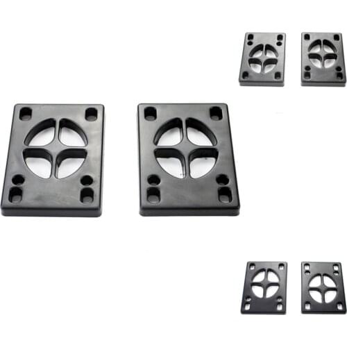 Professional Skateboard Bracket Increased Damping Gasket Skateboard Bridge Double Warping Bracket Gasket, 2 Pack