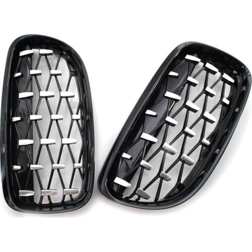 Gloss Black New 3 Series Front Grill Grilles Kidney Grill Replacement for BMW E90 320d 325d 330d 335i 2009-2011 51137201969