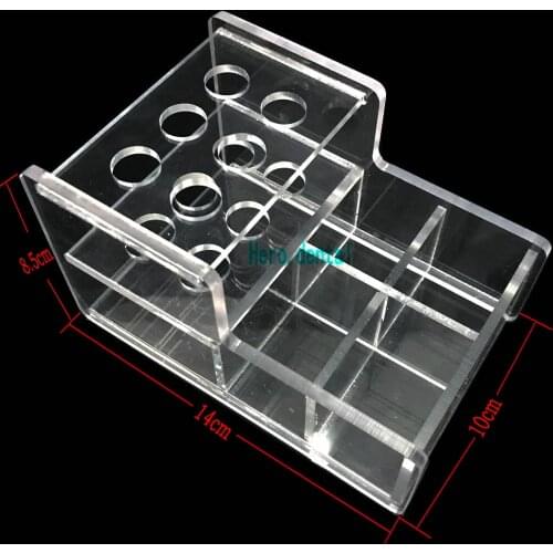 Dental Acrylic Organizer for Syringe Resin Adhesive Applicator Dispen Dental Equipment