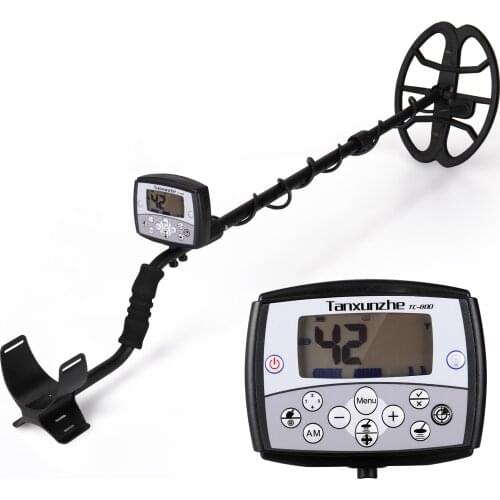 TC-800 Metal Detector Pinpointer LCD Display Professional Depth Search Finder Gold Detector Treasure Hunter Detecting Adult Kids