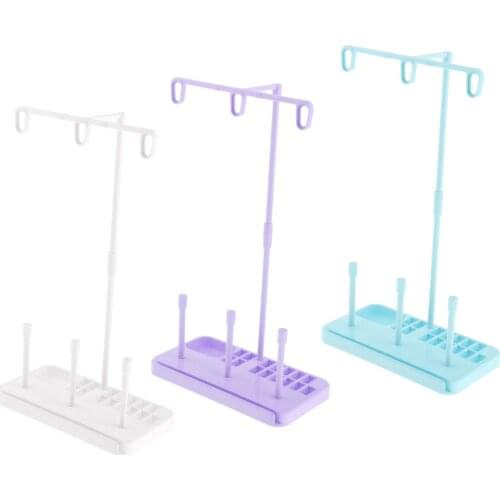Three Spools Thread Holder Thread Stand Rack for Embroidery Sewing Machines