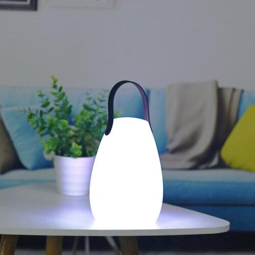 Outdoor RGB Waterproof LED Table Lamp Night Light Cafe Restaurant Decoration Home Atmosphere LED Remote Control Atmosphere Light