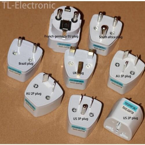 Universal Kr american european AU EU To US UK Power plug adapter USA Israel Brazil Travel Adapter plug converter japan Korea