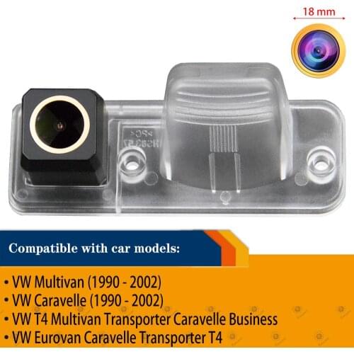 Rear View Reversing Backup Camera for VW T4 Multivan Transporter Caravelle Business , HD Night Vision 1280x720p Golden Camera
