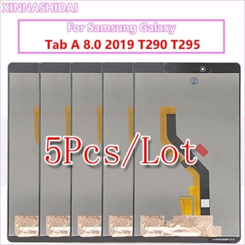 5 PCS LCD For Samsung Galaxy Tab A 8.0 2019 SM-T290 SM-T295 T290 T295 LCD Display Touch Screen Digitizer Assembly Replacement