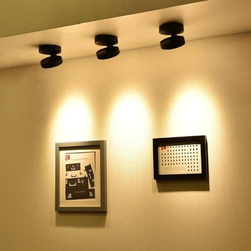 5W 7W 10W COB LED Track Light CREE COB Chip From USA,Equal to 100w Halogen Lamp,Rail Light Spotlight