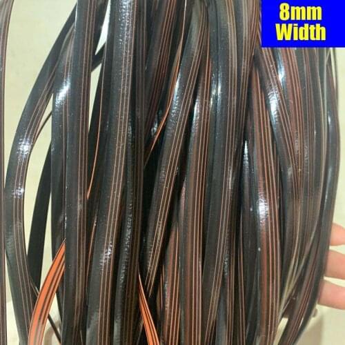 8mm 500g Discolo Embossing Gradient Flat Synthetic Rattan Material Roll Diy Handmade Knit Repair Chair Table Hanging Baskets