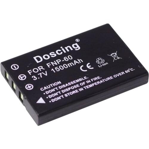 1500mAh NP-60 NP-30 CNP-30 FNP60 NP60 Battery for Fujifilm FinePix F601 ZOOM FinePix 50i F410 F401 M603 F404 F603 D-L12 D-Li2
