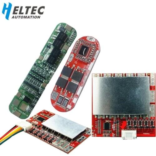BMS 5S 12A 20A 50A 100A 21V 3.7V Lithium battery protection board/3.2V iron phosphate/LiFePO4 battery BMS board with Balance