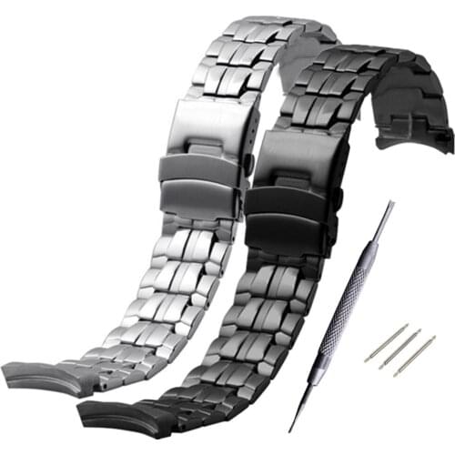 New Hot For EF-550 High Quality Stainless Steel Watchband 22mm Watch Strap Bracelet Strap Bracelet